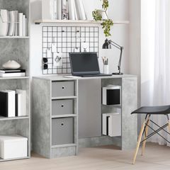 Γραφείο Σκυρόδεμα Γκρι 100 x 40 x 75 cm Επεξεργασμένο Ξύλο 8000455