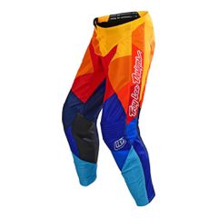 GP AIR MOTOCROSS PANTS TROY LEE DESIGNS JET TEAM NAVY/ORANGE