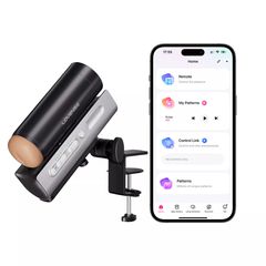 Lovense - Solace Pro Automatic Thrusting Masturbator Black-thumb-10