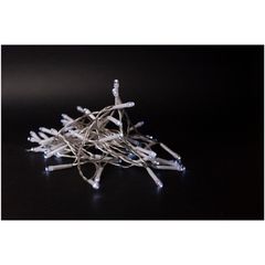 Entac Χριστουγεννιάτικα Λαμπάκια IP44 96 LED με Χρονοδιακόπτη Ψυχρό 7m (3xAA Δεν περιλαμβ.)
