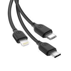 XO NB103 Καλώδιο Πολλαπλής Φόρτισης 3 σε 1 USB-A σε USB-C / Lightning / Micro USB