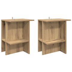 Τραπεζάκι σαλονιού 2 pcs Artisan Δρυς 40 x 30 x 49 εκ. 8001078