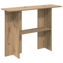 Τραπέζι κονσόλας Artisan Δρυς 100 x 30 x 75 εκ 8001182
