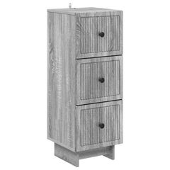 Ντουλάπι με Συρτάρια Γκρι Sonoma 33 x 34,5 x 90 εκ 893931