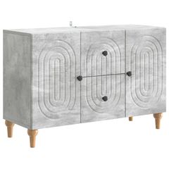Ντουλάπι TV με συρτάρι Γκρι Σκυροδέματος 89 x 34,5 x 60 εκ. 894198