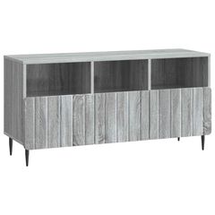 Ντουλάπι TV Γκρι Sonoma 102 x 34,5 x 50 εκ. Επεξεργασμένο Ξύλο 894451