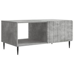 Τραπεζάκι σαλονιού Γκρι Σκυροδέματος 90 x 50 x 40 cm 894498