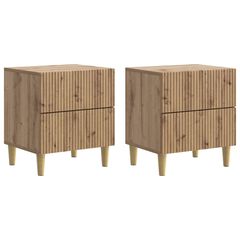 Κομοδίνο με συρτάρι 2 pcs Artisan Δρυς 43 x 34,5 x 48 εκ 894544