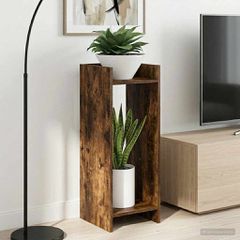 Βάση φυτών Καπνισμένο Ξύλο Δρυός 30 x 30 x 80 cm 899586