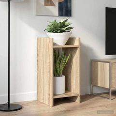 Βάση φυτών με ράφι 2 pcs Δρύς Sonoma 30 x 30 x 60 cm 899599