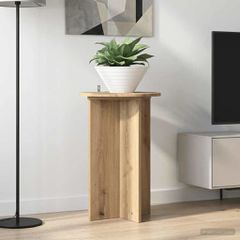 Βάση φυτών 2 pcs Artisan Δρυς Ø40 x 60 εκ. Επεξεργασμένο Ξύλο 899716