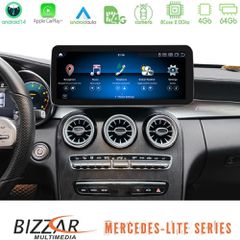 Bizzar Lite Series Mercedes C/GLC Class Facelift (W205/W253) NTG5.5 Android14 (4+64GB) Navigation Multimedia 10.25 | Pancarshop
