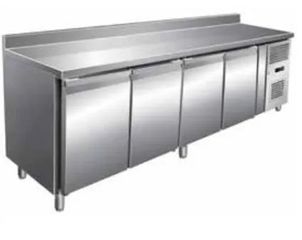 ΠΡΟΣΦΟΡΑ!!! KARAMCO G-UGN4200TN (223x70x86,5cm - GN 1/1 - 4 Πόρτες - Ενεργ. Κλάση: A) Inox Ψυγείο Πάγκος με Αέρα & Πανωσήκωμα +2°C /+8°C