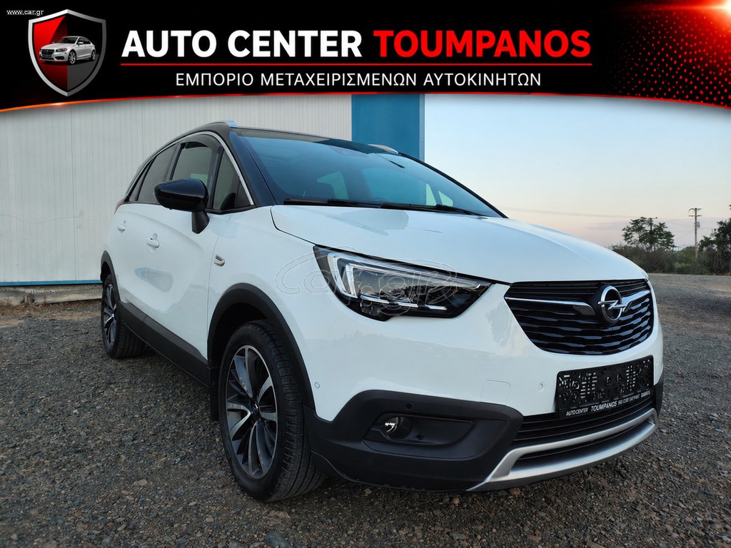 Opel Crossland X 2018 *PANORAMA*ΔΕΡΜΑ*130 PS*ΘΕΡΜΑΙΝΟΜΕΝΑ*INOVATION*ΓΡΑΜΜΑΤΙΑ