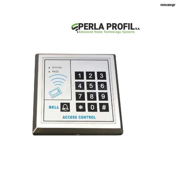 Perla – ΠΛΗΚΤΡΟΛΟΓΙΟ ΠΛΑΣΤΙΚΟ RFID A210