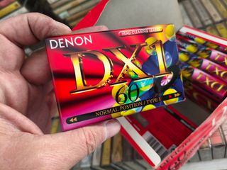 Vintage κασέτα ήχου Denon DX1 60 λεπτών.