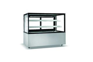 ΠΡΟΣΦΟΡΑ!!! KARAMCO CW-370 (410 Lit - 124x68,8x120cm) Τροχήλατη Επιδαπέδια Ψυχόμενη Βιτρίνα με LED & Αέρα +2ºC/+12ºC
