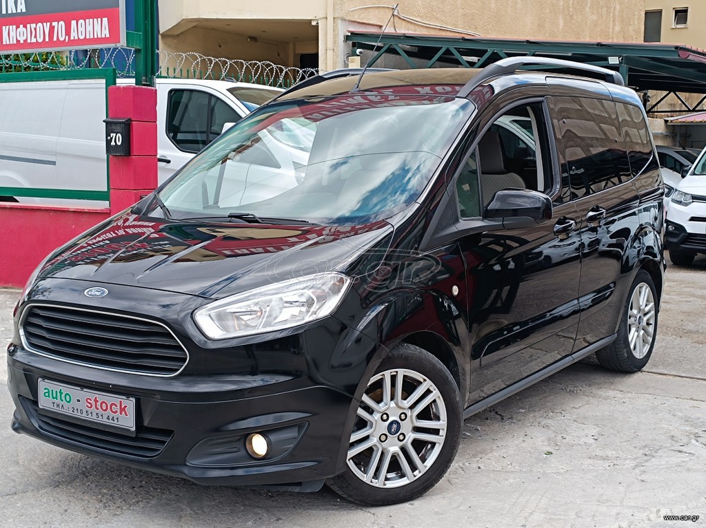 Ford Tourneo Courier 2018 ΠΕΝΤΑΘΕΣΙΟ-TITANIUM-ΟΘΟΝΗ-EURO 6W !!!*