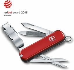 Victorinox Nail Ελβετικός Σουγιάς Κόκκινος με Λάμα από Ανοξείδωτο Ατσάλι σε Θήκη 0.6463