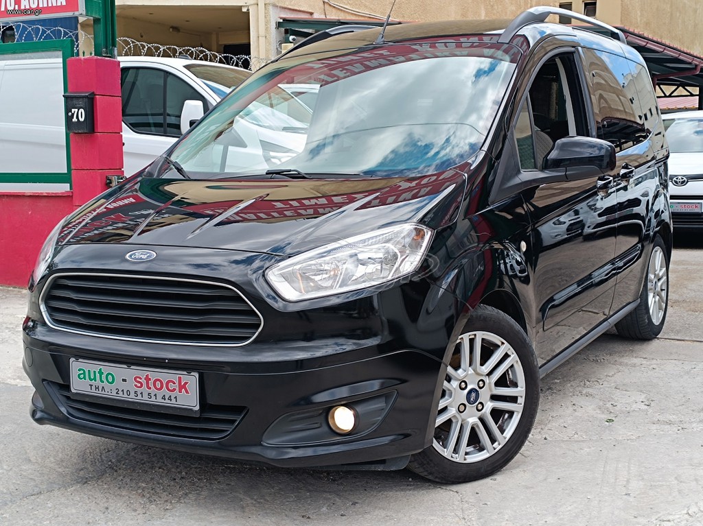 Φορτηγό Έως 7.5τ Ford 2018 TOURNEO-COURIER-ΠΕΝΤΑΘΕΣΙΟ-TITANIUM-ΟΘΟΝΗ-EURO 6W !!!*
