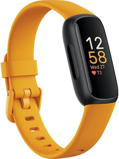 Fitbit Inspire 3 Activity Tracker Morning Glow/Black