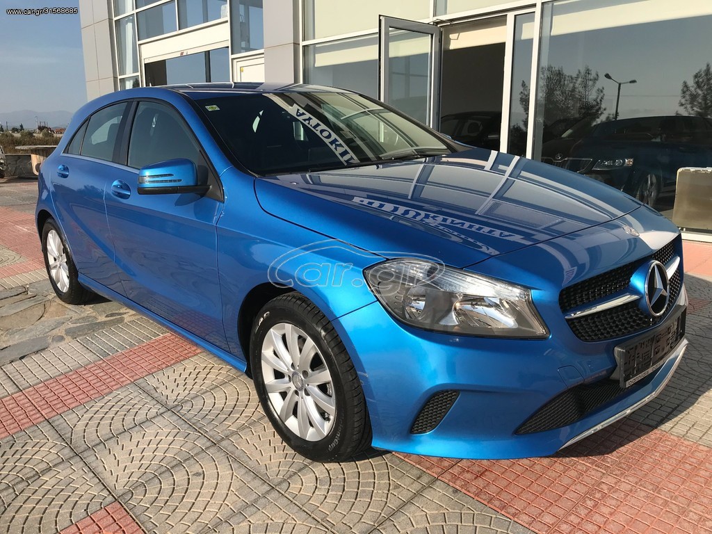 Mercedes-Benz A 160 2016 * ΕΛΛΗΝΙΚΗΣ  ΑΝΤΙΠ. * SPORT * ΚΑΜΕΡΑ * EURO6 * BOOK SERVICE