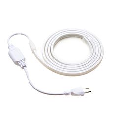 Led Ταινία Αδιάβροχη COB 10 W/m 220V με Γαλακτερή Επίστρωση Ψυχρό Λευκό