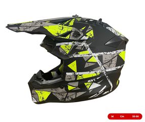 Κλειστό Κράνος Μηχανής / Ποδήλατο / Ηλεκτρικό Πατίνι Enduro Μέγεθος M (51-52 cm) FZRAZ517