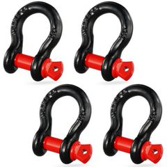 VEVOR 4 Pack 12,7 mm D Δακτύλιος Δακτυλίου με 15,9 mm Βιδωτός πείρος 8 τόνους αντοχής
