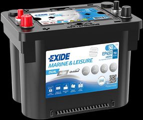 EXIDE ΜΠΑΤΑΡΙΑ 50Ah 750A 450Wh