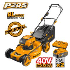 Μηχανή Γκαζόν Μπαταρίας 2x20V Li-Ion - LMLI20182