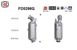 DPF MERCEDES E 200/220/250/300 CLS 220/250  2143cc 2009-2016                       KARALOIZOS exhaust