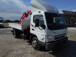 Ανατροπή + Γερανός Mitsubishi 2011 fuso 7c15