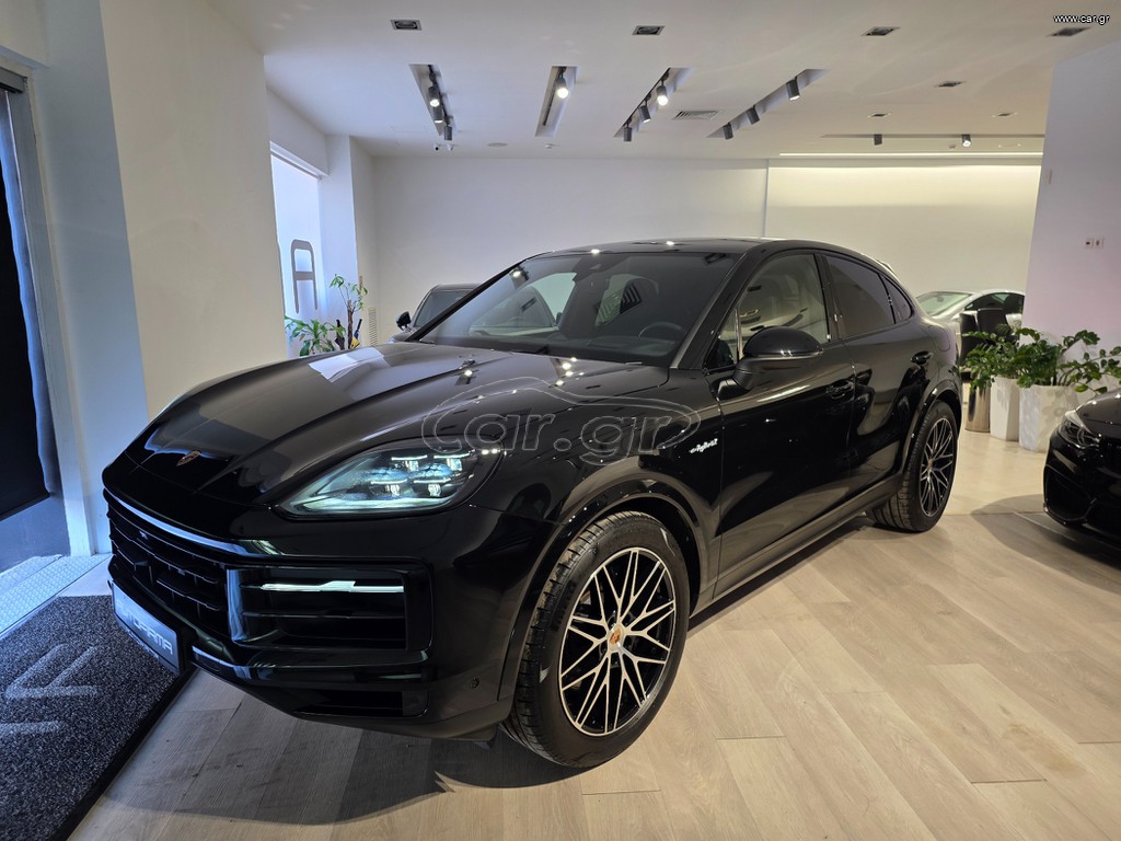 Porsche Cayenne 2024 COUPE ΤΕΤΡΑΔΙΕΥΘΥΝΣΗ/SOFT/PANO/360/18W/HUD/MATRIX FULL