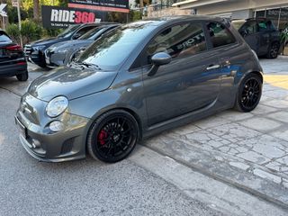 Abarth 595 Turismo 2015 ΑΥΤΟΜΑΤO F1 PADDLES ΧΕΝΟΝ ΔΕΡΜΑ-thumb-1