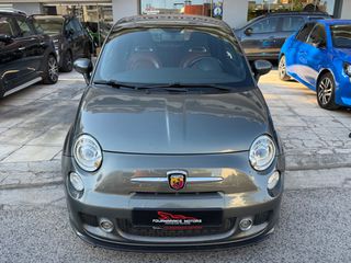 Abarth 595 Turismo 2015 ΑΥΤΟΜΑΤO F1 PADDLES ΧΕΝΟΝ ΔΕΡΜΑ-thumb-2