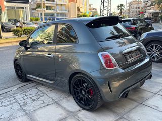 Abarth 595 Turismo 2015 ΑΥΤΟΜΑΤO F1 PADDLES ΧΕΝΟΝ ΔΕΡΜΑ-thumb-7