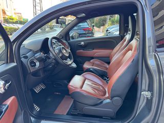 Abarth 595 Turismo 2015 ΑΥΤΟΜΑΤO F1 PADDLES ΧΕΝΟΝ ΔΕΡΜΑ-thumb-14