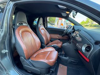 Abarth 595 Turismo 2015 ΑΥΤΟΜΑΤO F1 PADDLES ΧΕΝΟΝ ΔΕΡΜΑ-thumb-20