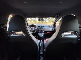 Abarth 595 Turismo 2015 ΑΥΤΟΜΑΤO F1 PADDLES ΧΕΝΟΝ ΔΕΡΜΑ-thumb-24
