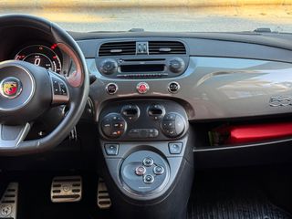 Abarth 595 Turismo 2015 ΑΥΤΟΜΑΤO F1 PADDLES ΧΕΝΟΝ ΔΕΡΜΑ-thumb-26