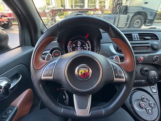 Abarth 595 Turismo 2015 ΑΥΤΟΜΑΤO F1 PADDLES ΧΕΝΟΝ ΔΕΡΜΑ-thumb-28