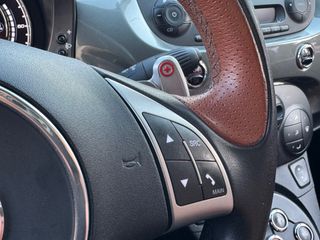 Abarth 595 Turismo 2015 ΑΥΤΟΜΑΤO F1 PADDLES ΧΕΝΟΝ ΔΕΡΜΑ-thumb-31