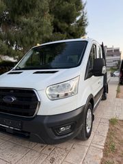 Ford Transit 2021 L2 ΔΙΠΛΟΚΑΜΠΙΝΟ   7ΘΕΣΙΟ FACELIFT-thumb-4