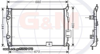 ΨΥΓΕΙΟ ΝΕΡΟΥ-ΨΥΓΕΙΟ A/C-INTERCOOLER NISSAN QASHQAI 2007-2010 ΚΑΙΝΟΥΡΙΟ