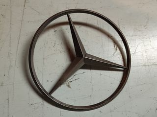 Σπάνιο Γνήσιο Μεταλλικό Σήμα Mercedes-Benz (Friedrich) - Vintage 1960-1975