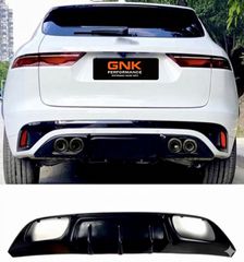 ΠΙΣΩ ΣΠΟΙΛΕΡ Jaguar F-PACE Rear Diffuser Rear Bumper 2021-2023+.