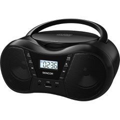 Ασύρματο ΡαδιοCD Sencor SPT 2300 BK με CD/MP3/USB/BT 5.1 4W