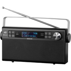 Φορητό Ραδιόφωνο Sencor SRD 7800 4W Bluetooth 5.0 3.5mm με Ενσωματωμένη Μπαταρία 1200mAh