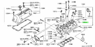 ΤΑΠΑ ΚΙΝΗΤΗΡΑ  NISSAN  11021N6800-thumb-1